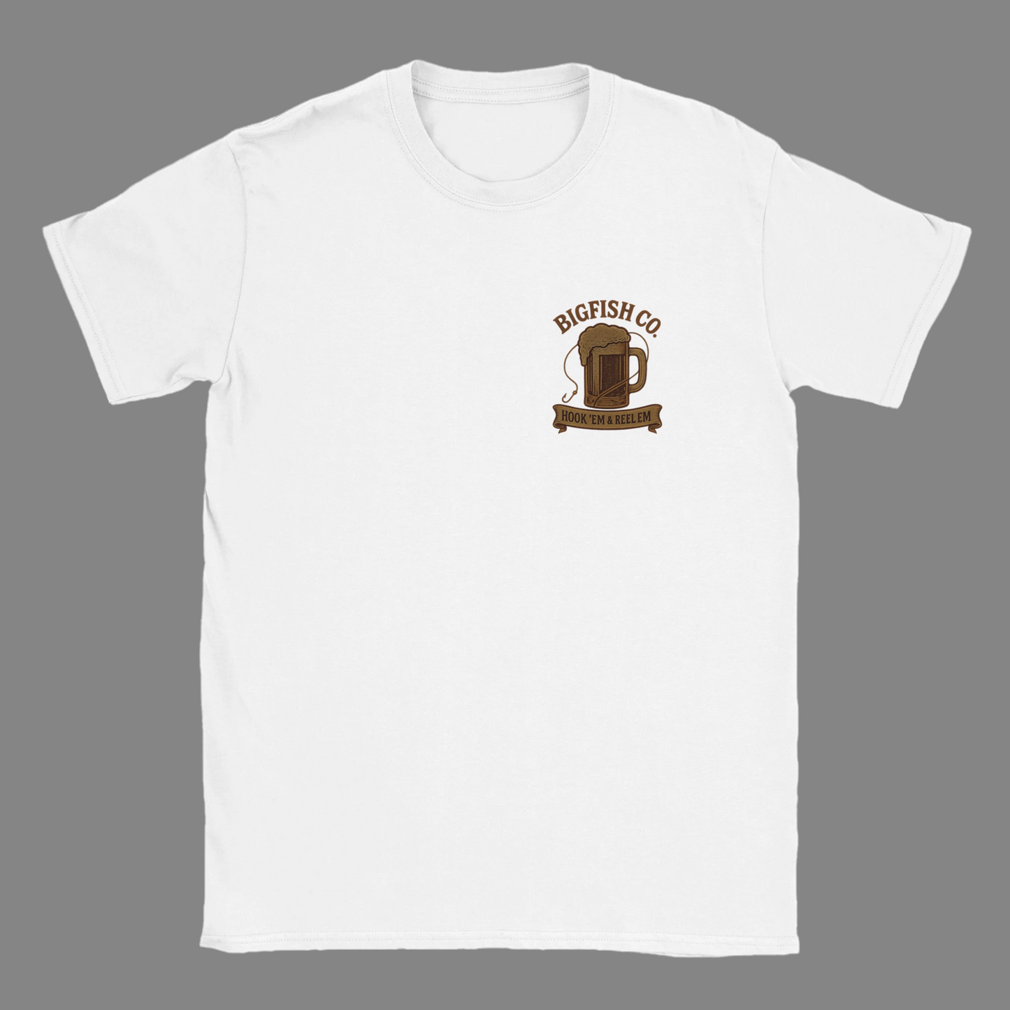 Unisex Crewneck T-shirt | Hook' em,  Reel' em !